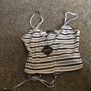 Zaful Forever Young tank top size small